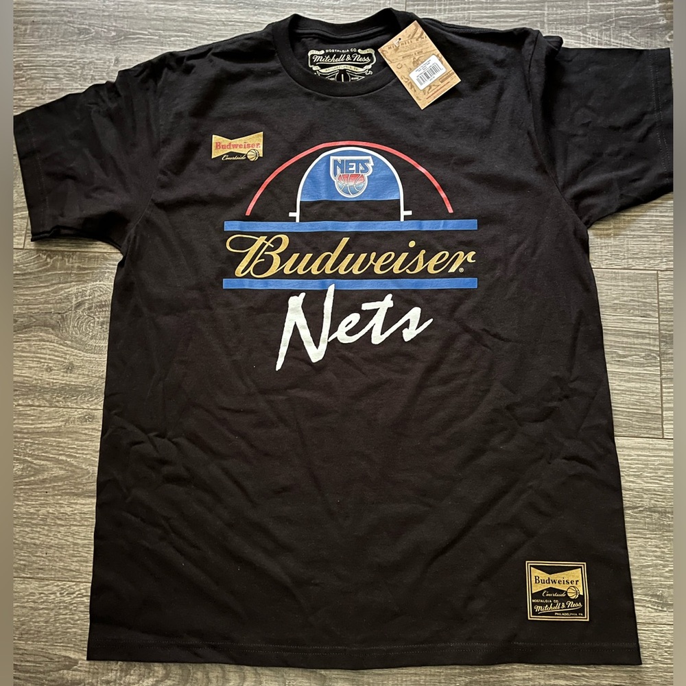 Nets Budweiser tshirt